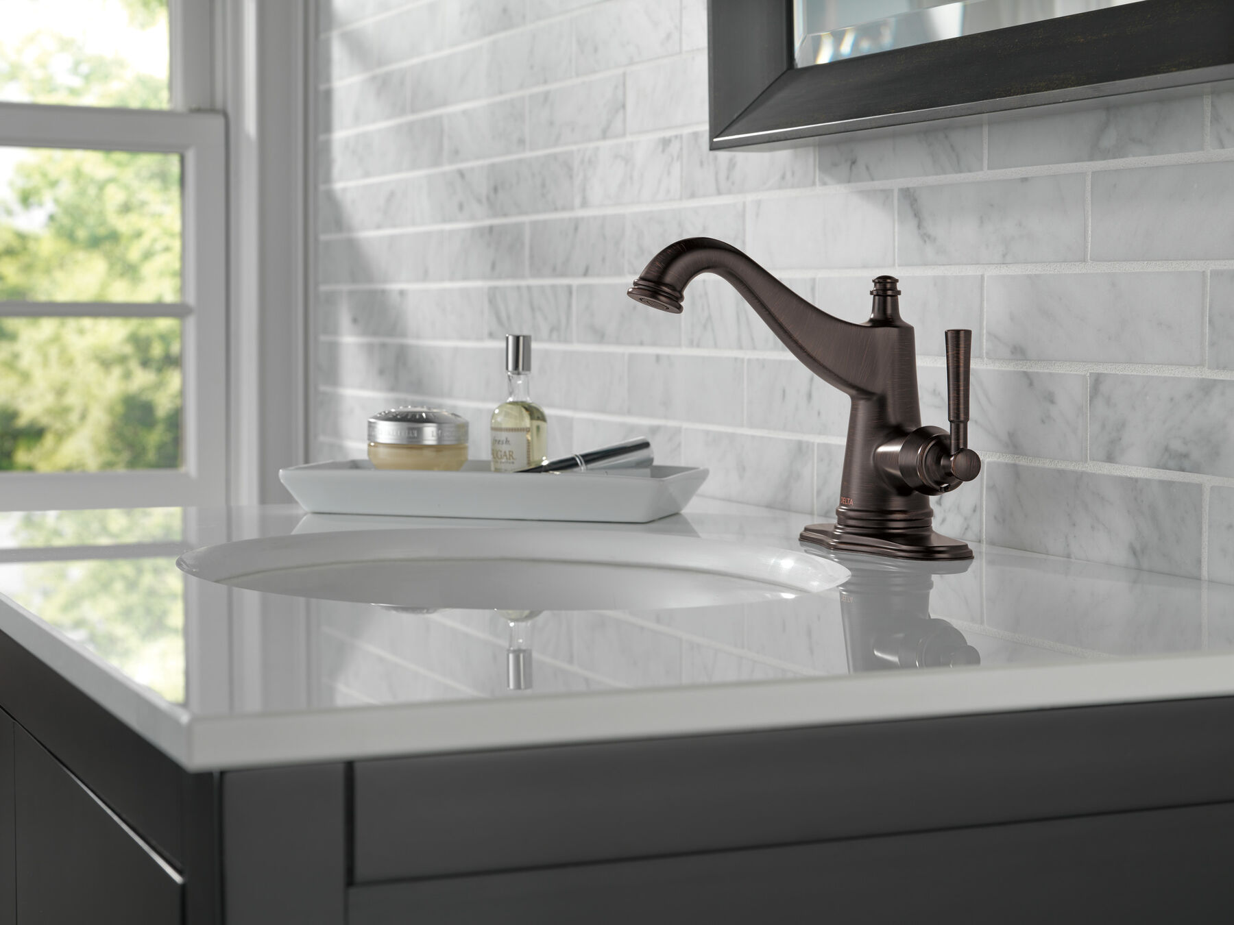 Single Handle Bathroom Faucet, image 3