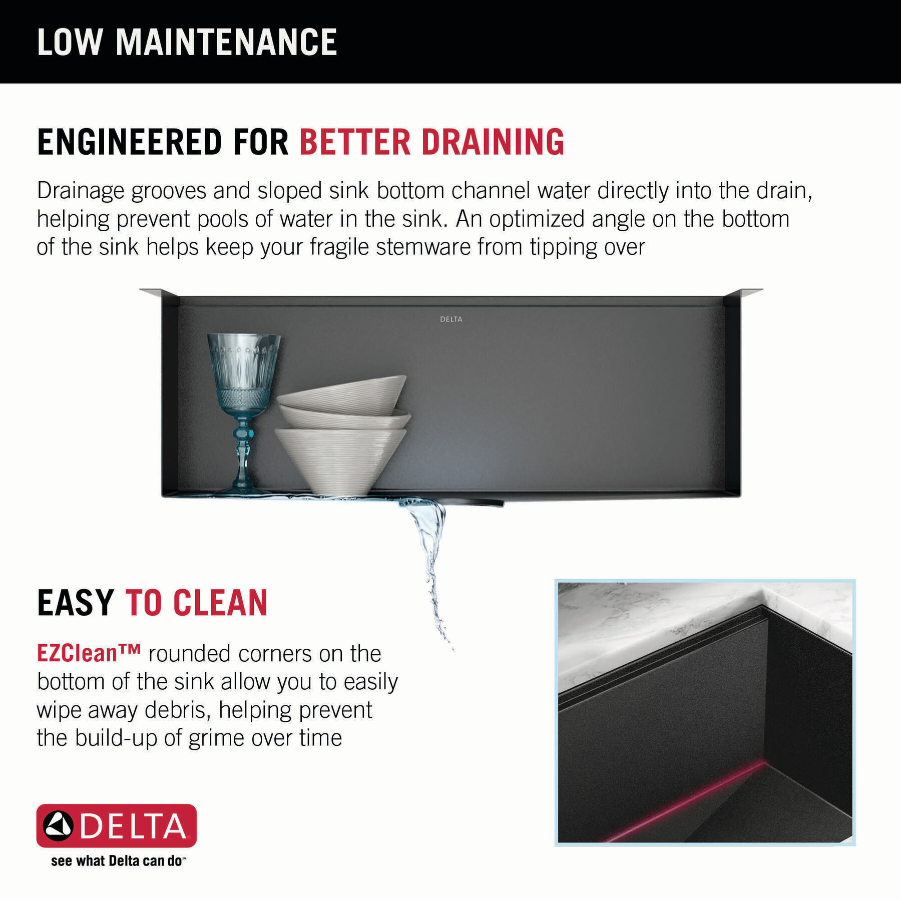 27” Undermount 16 Gauge Workstation Kitchen Sink Single Bowl with WorkFlow™ Ledge and Accessories, image 10