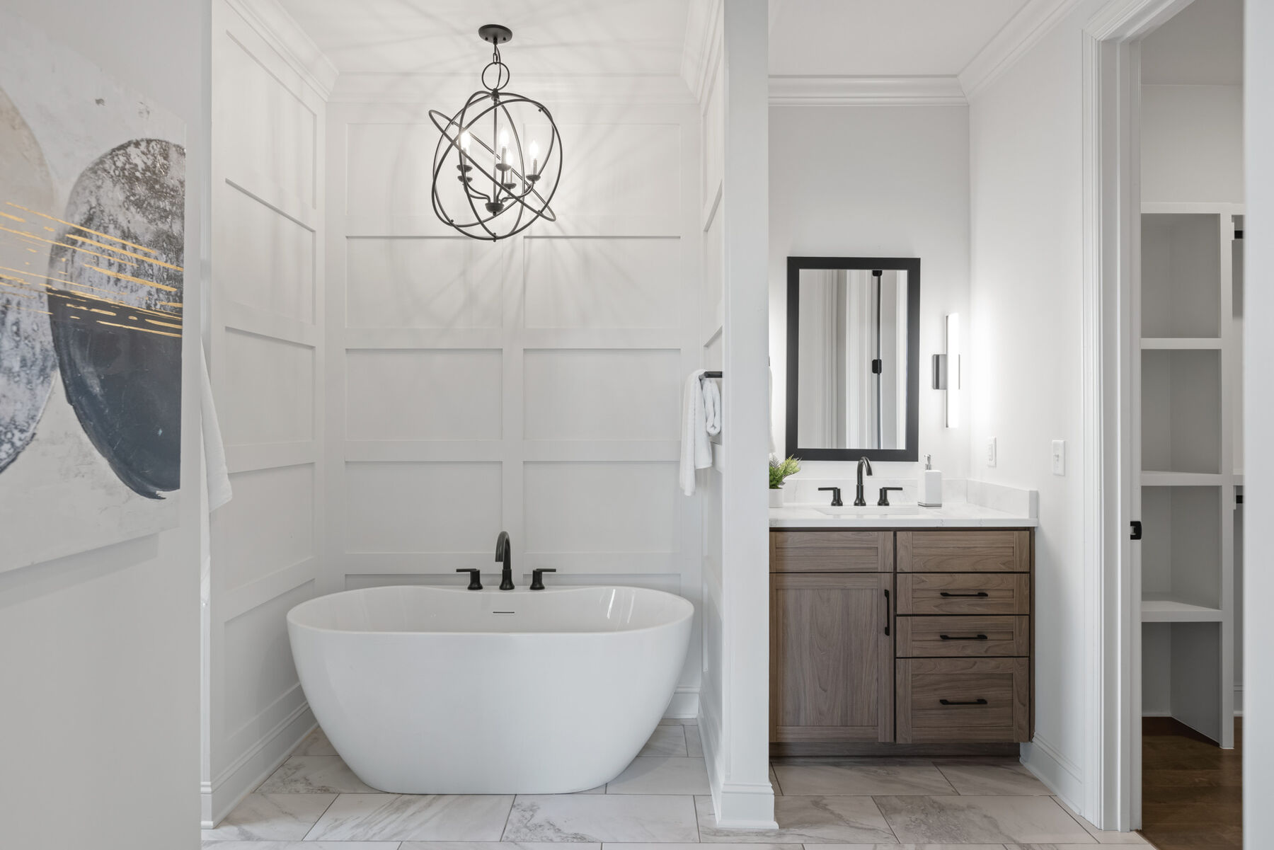 Two Handle Widespread Bathroom Faucet (Recertified), image 2