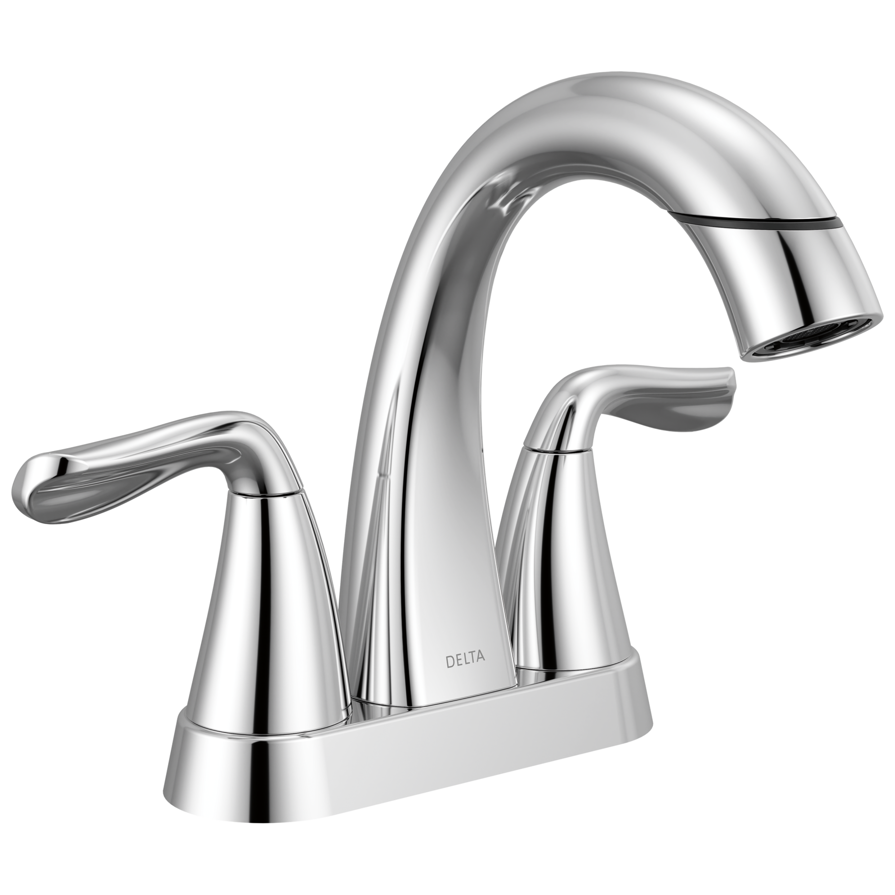 Two Handle Centerset Pull-Down Bathroom Faucet