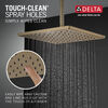 Single-Setting Metal Raincan Shower Head