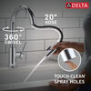 Single Handle Pull-Down Kitchen Faucet 