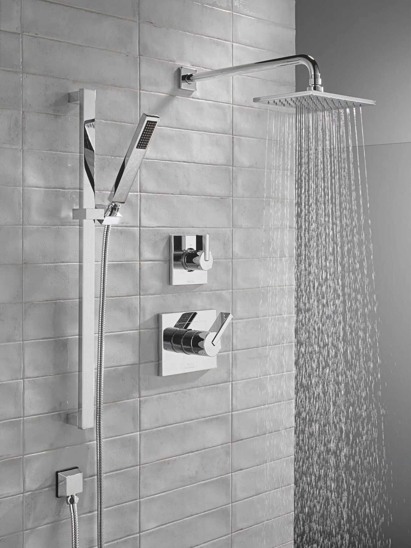 Premium Single-Setting Slide Bar Hand Shower