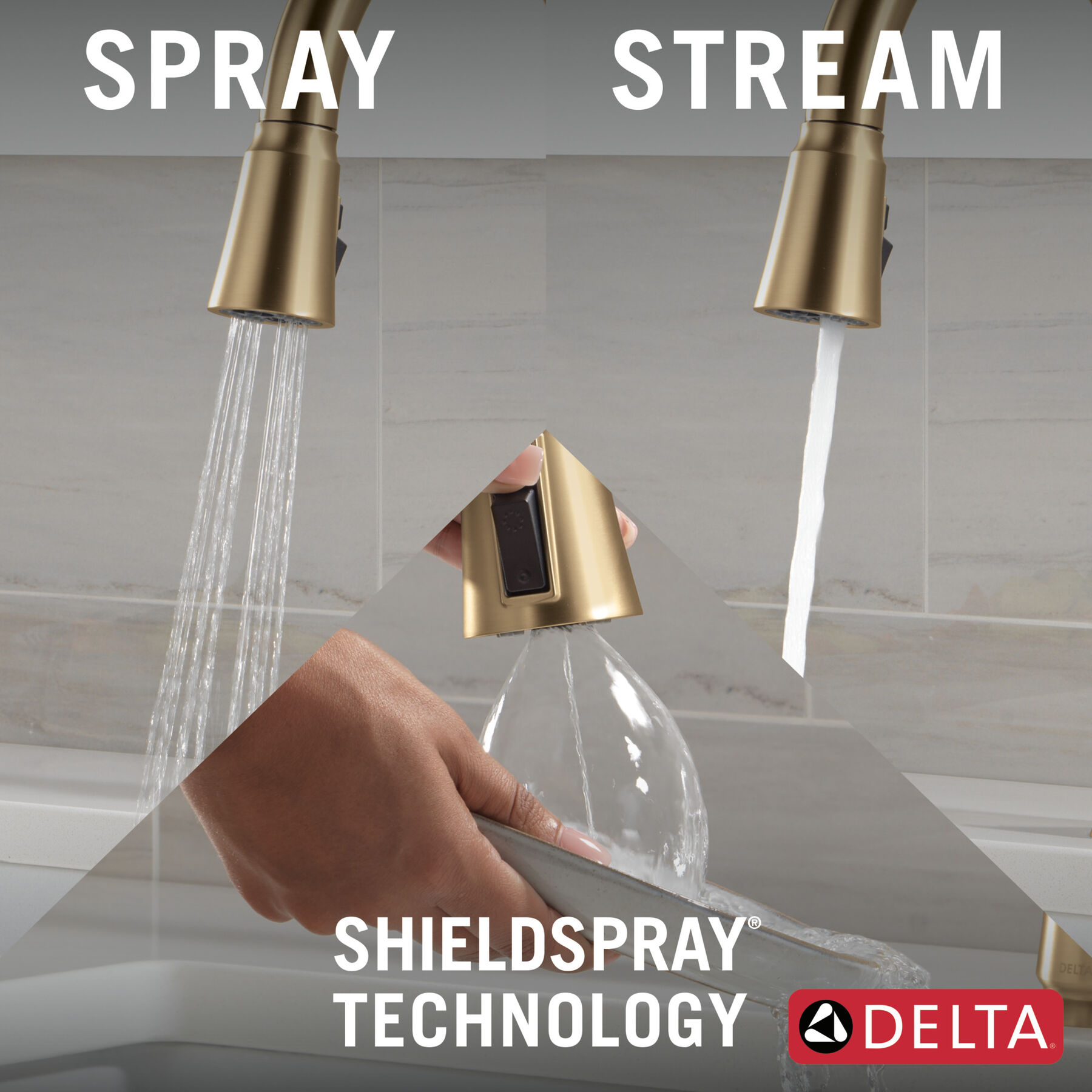 Single Handle Kitchen Pull-Down Faucet w/ Soap Dispenser, image 7