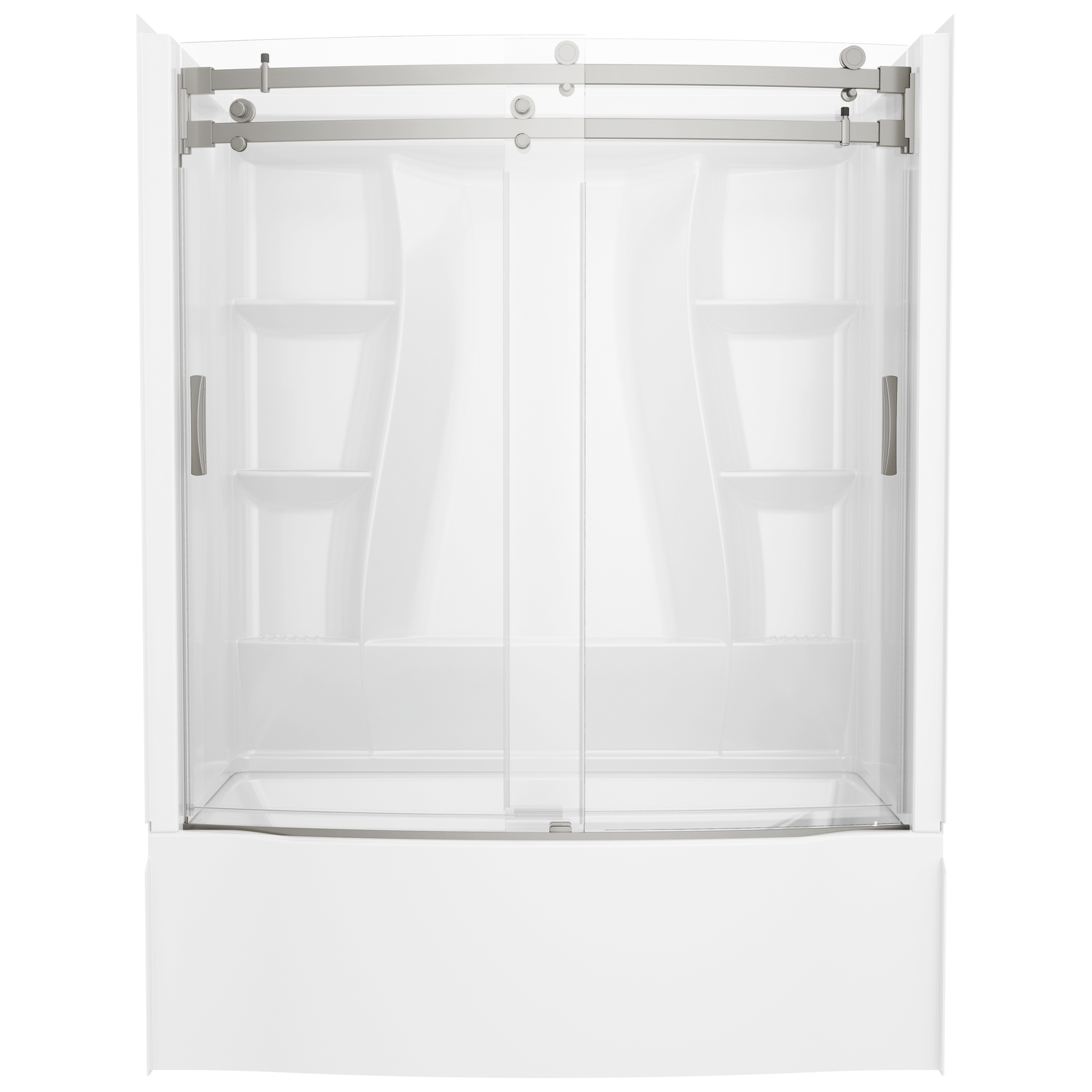 60x32 Alcove Bathtub Bundle with Door - Right Drain
