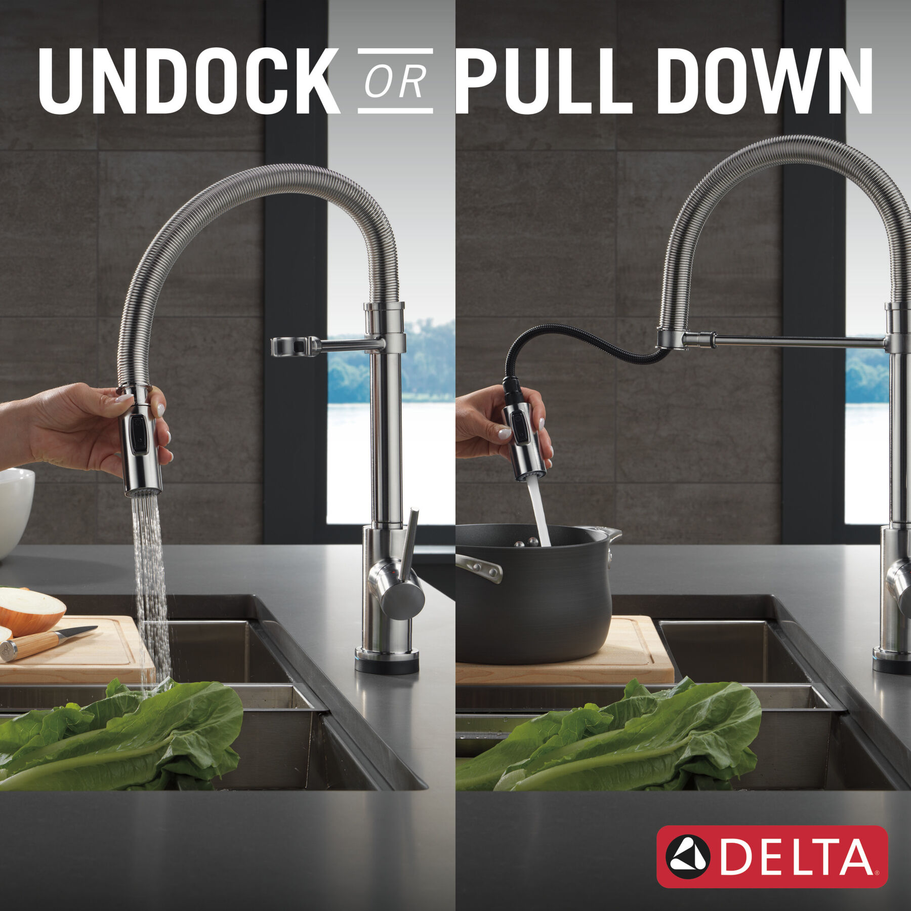 Touch<sub>2</sub>O® Technology Kitchen Faucet with Touchless Technology, image 14