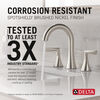 Two Handle Widespread Bathroom Faucet