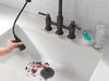 Two Handle Pull-Down Bridge Kitchen Faucet