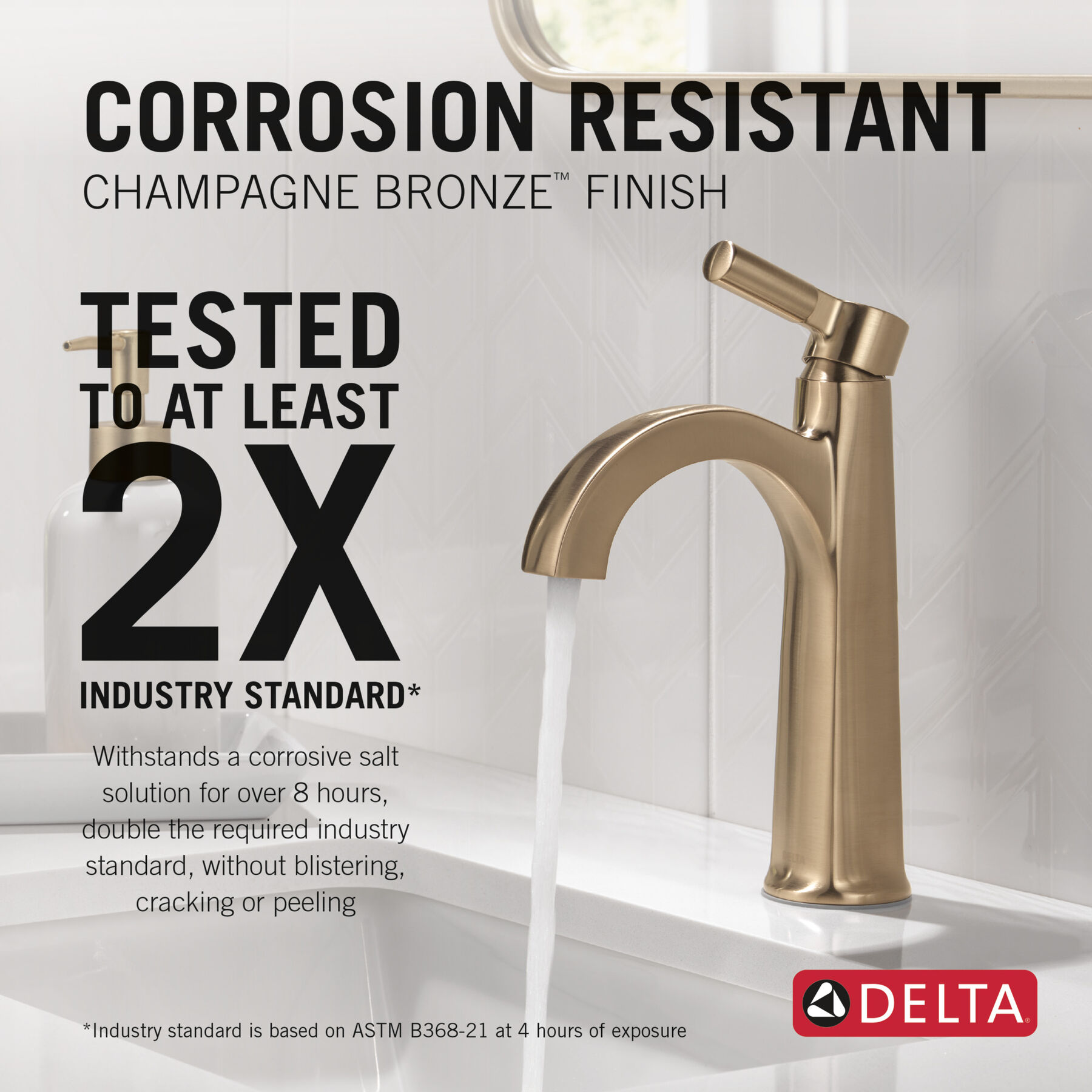 Single Lever - Champagne Bronze (Recertified)