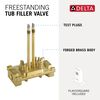 Floor Mount Tub Filler - Rough with Stops