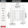 EverEdge Bathtub Wall 60"x30"