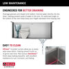 23” Workstation Undermount Single Bowl 16 Gauge Stainless Steel Kitchen Sink with WorkFlow™ Ledge and Accessories