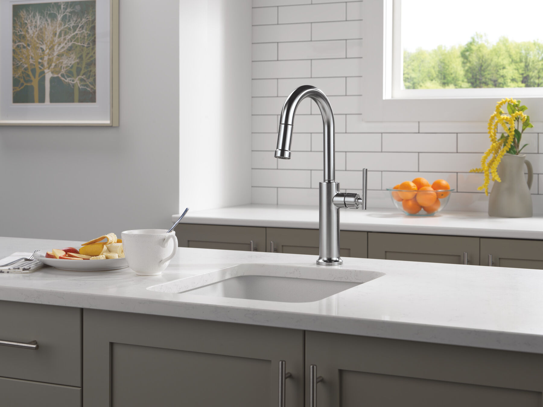 Single Handle Pull-Down Bar / Prep Faucet