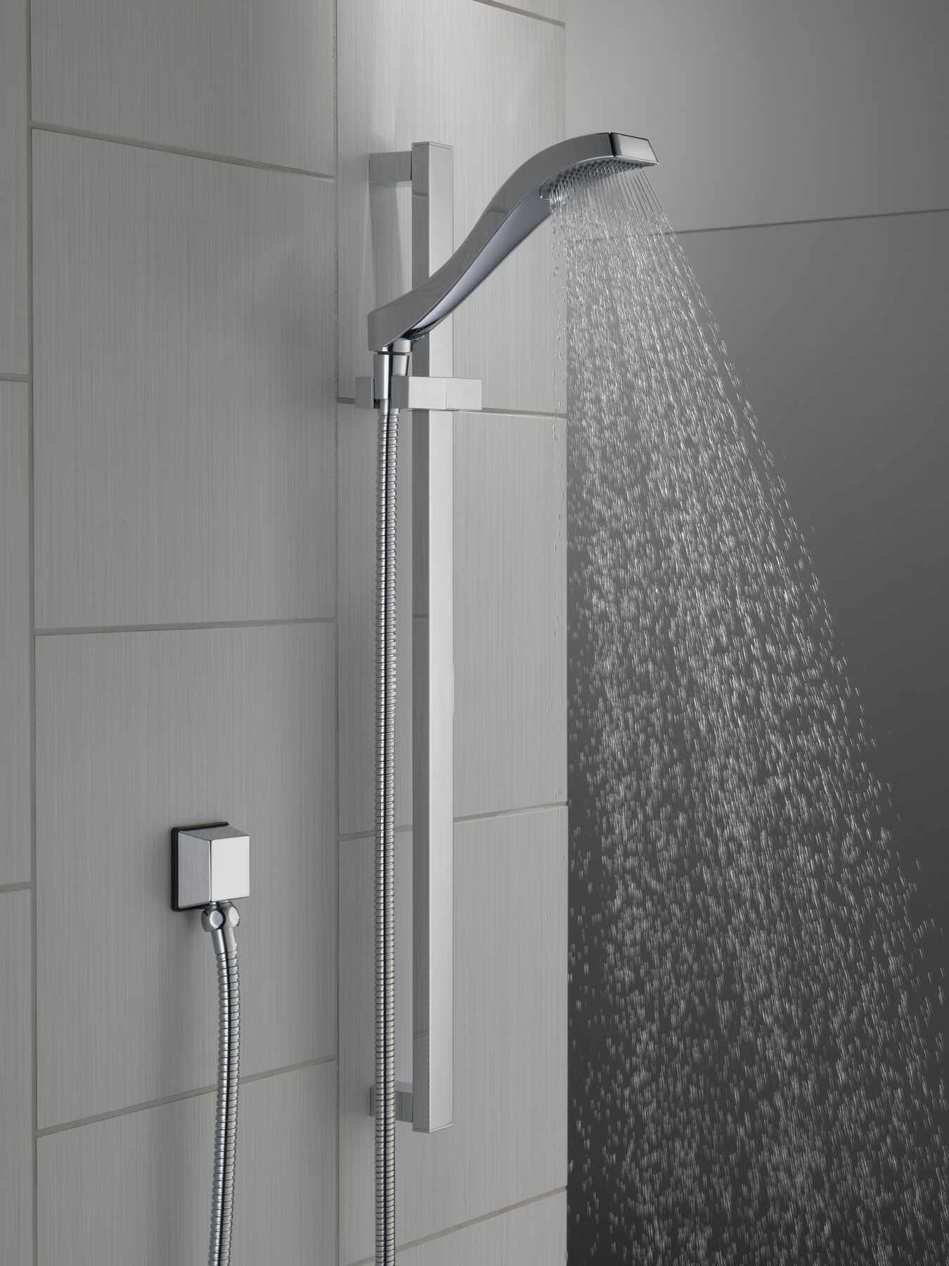 Premium Single-Setting Slide Bar Hand Shower, image 4