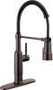 Single-Handle Pull-Down Spring Kitchen Faucet