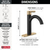 Single Lever Bathroom Faucet (Recertified)