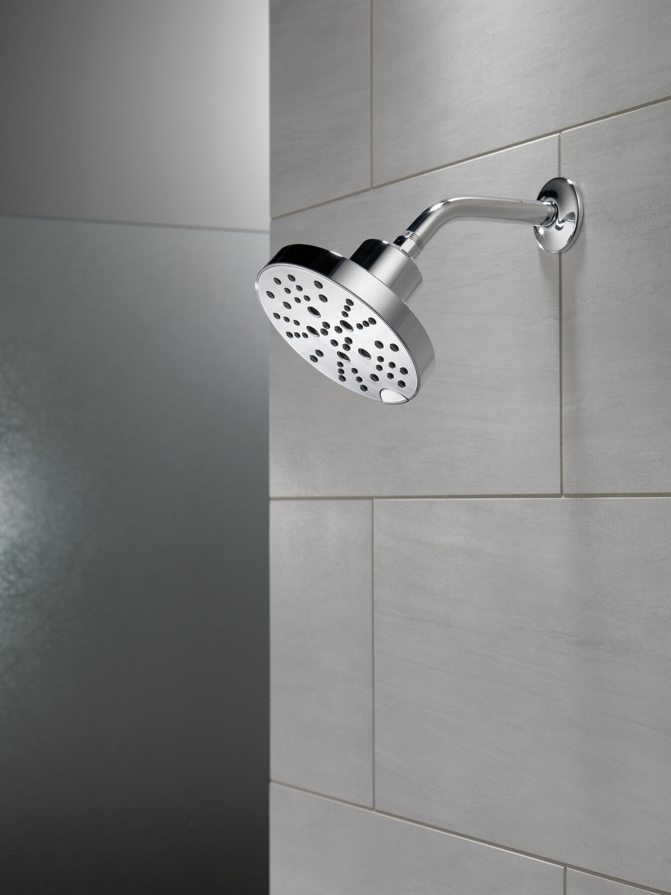 H<sub>2</sub>Okinetic&reg; 5-Setting Contemporary Raincan Shower Head