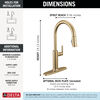 Single Handle Pull-Down Kitchen Faucet
