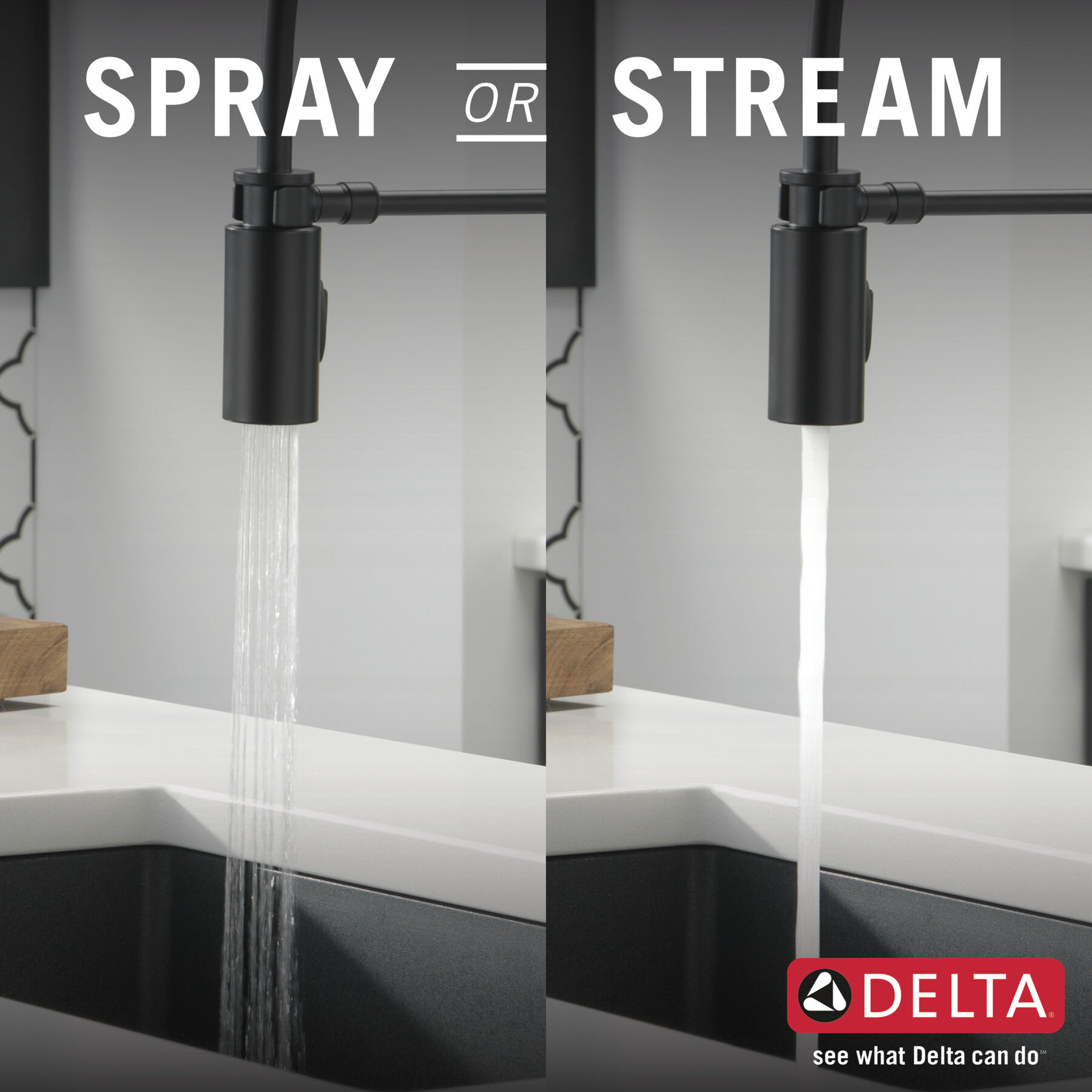Single-Handle Pull-Down Spring Kitchen Faucet (Recertified), image 3