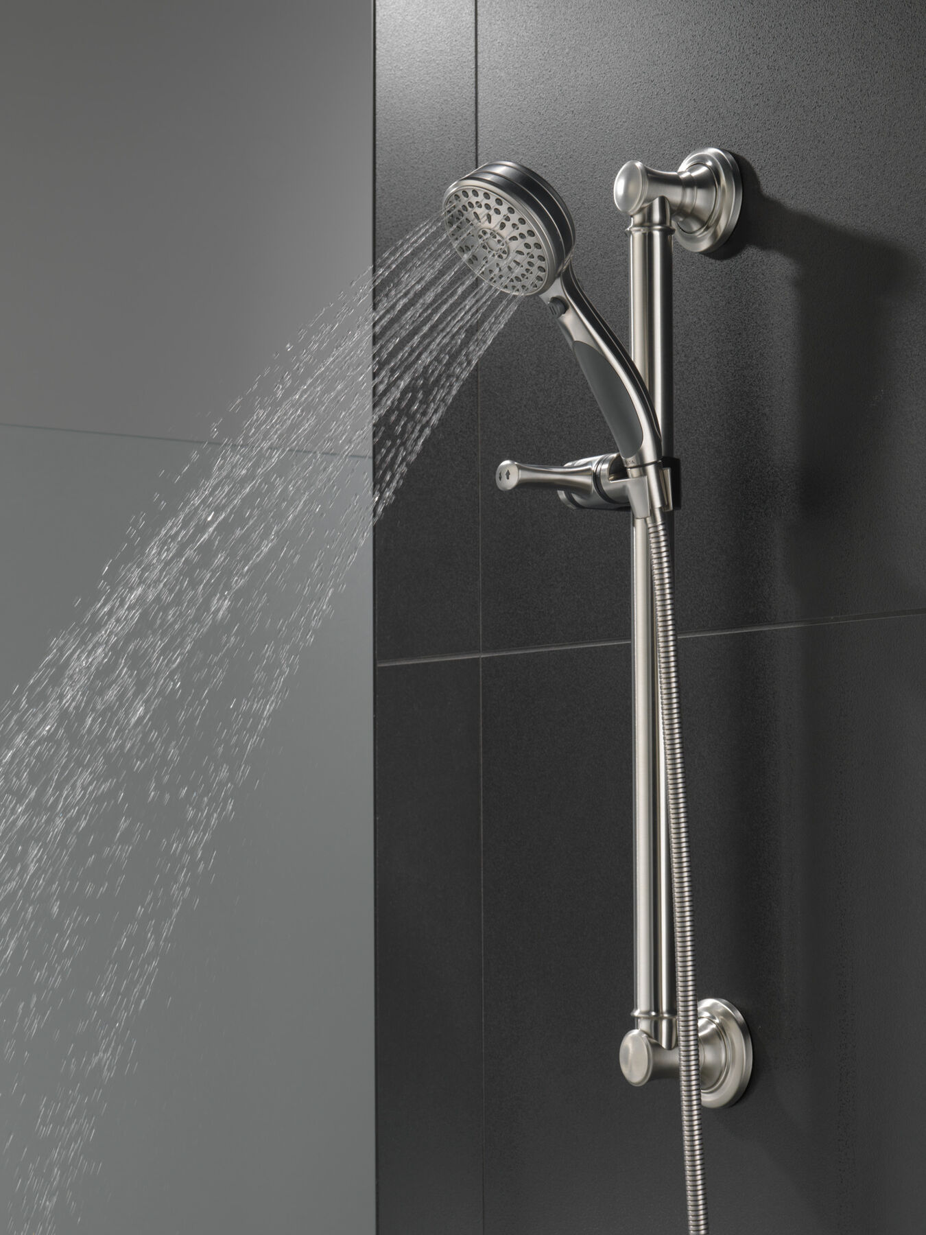 ActivTouch® 9-Setting Hand Shower with Traditional Slide Bar / Grab Bar (Recertified), image 3