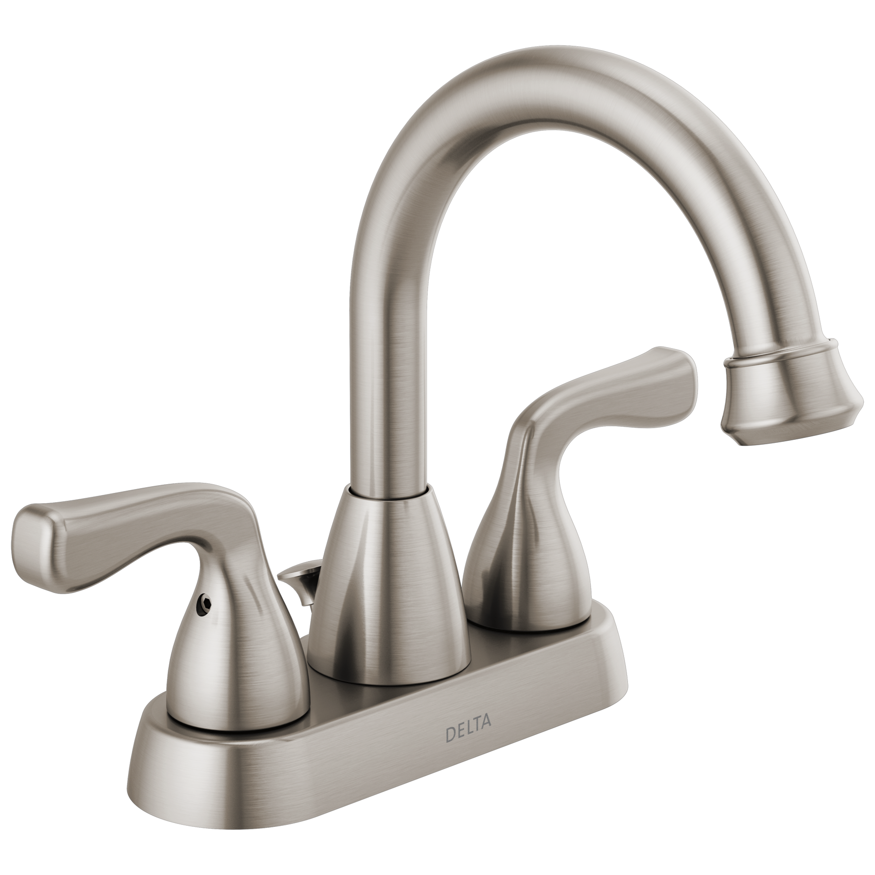 Two Handle Centerset Bathroom Faucet Stackout (Recertified)