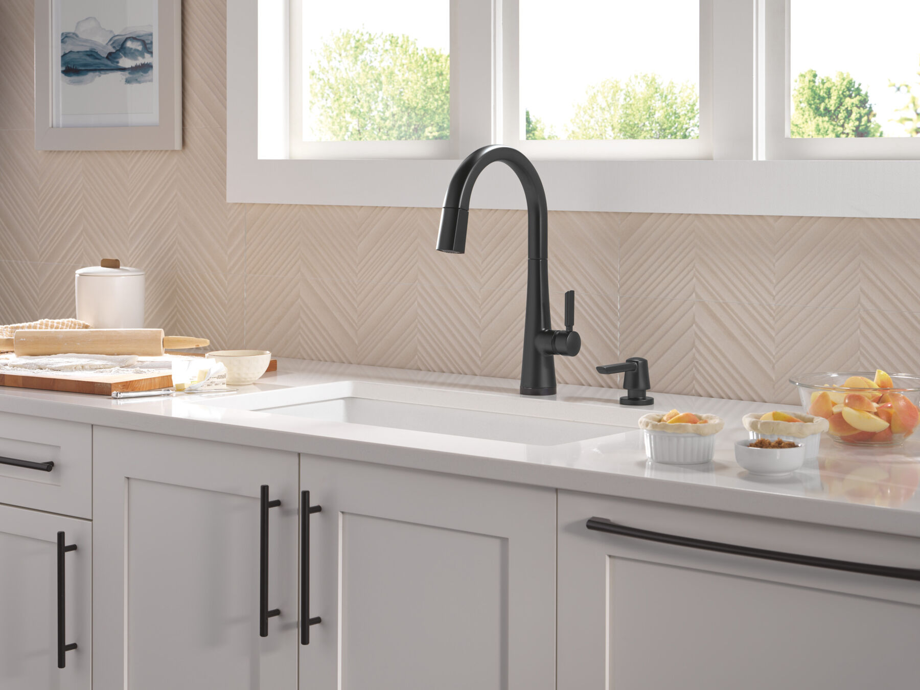 Touch<sub>2</sub>O® Technology Kitchen Faucet with Touchless Technology, image 8