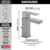 Single Handle Bathroom Faucet (Recertified)