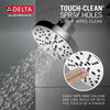 H<sub>2</sub>Okinetic® 5-Setting Contemporary Raincan Shower Head