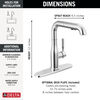 Single Handle Pull-Out Kitchen Faucet