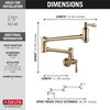 Wall-Mount Pot Filler 2L (Recertified)