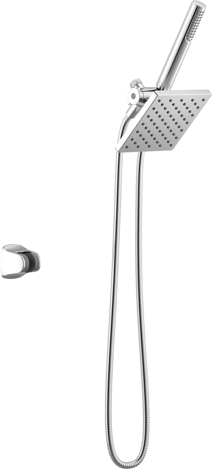 Single Setting Two-in-One Combination Shower