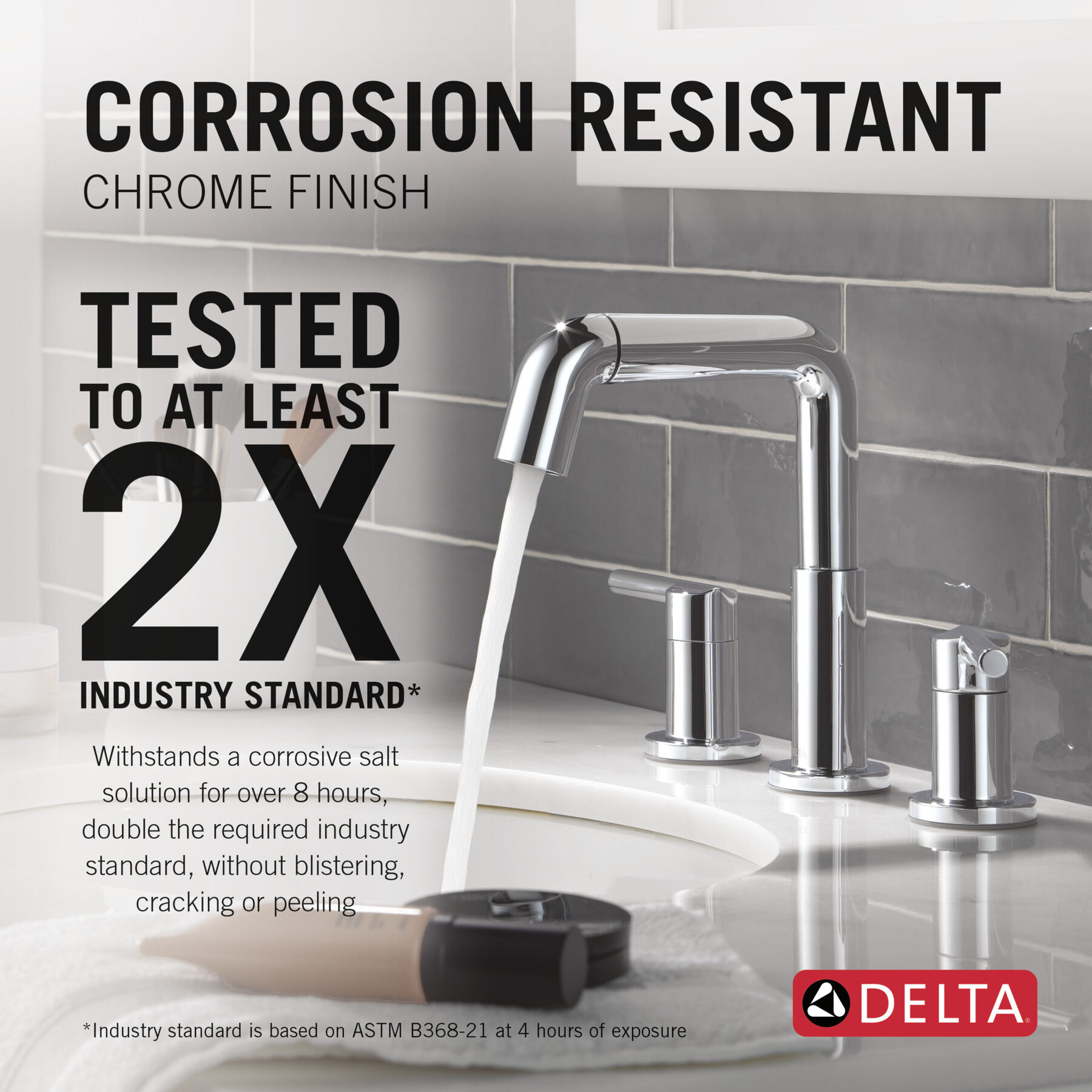 Two Handle Widespread Pull-Down Bathroom Faucet, image 2