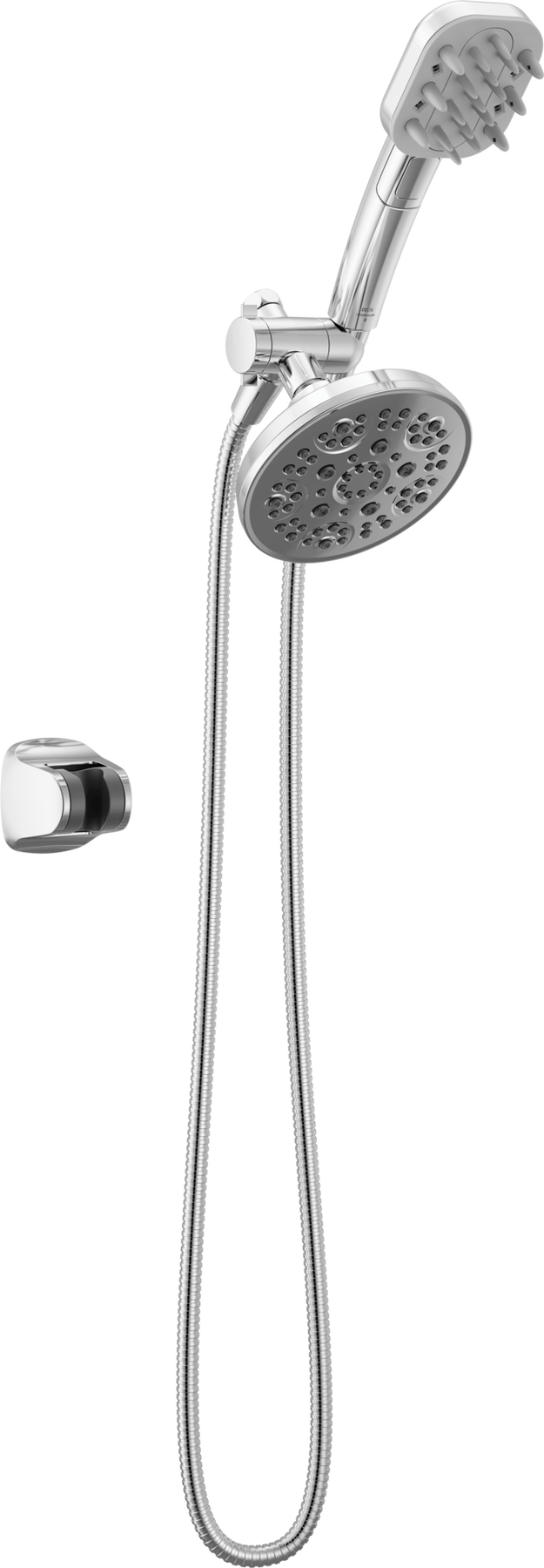 Detangling Hand Shower with 5- Setting Showerhead Bundle, image 10