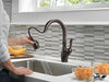 Single Handle Pull-Down Kitchen Faucet with Touch<sub>2</sub>O® and ShieldSpray® Technologies