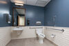 Two Handle Widespread Bathroom Faucet - Metal Pop-Up