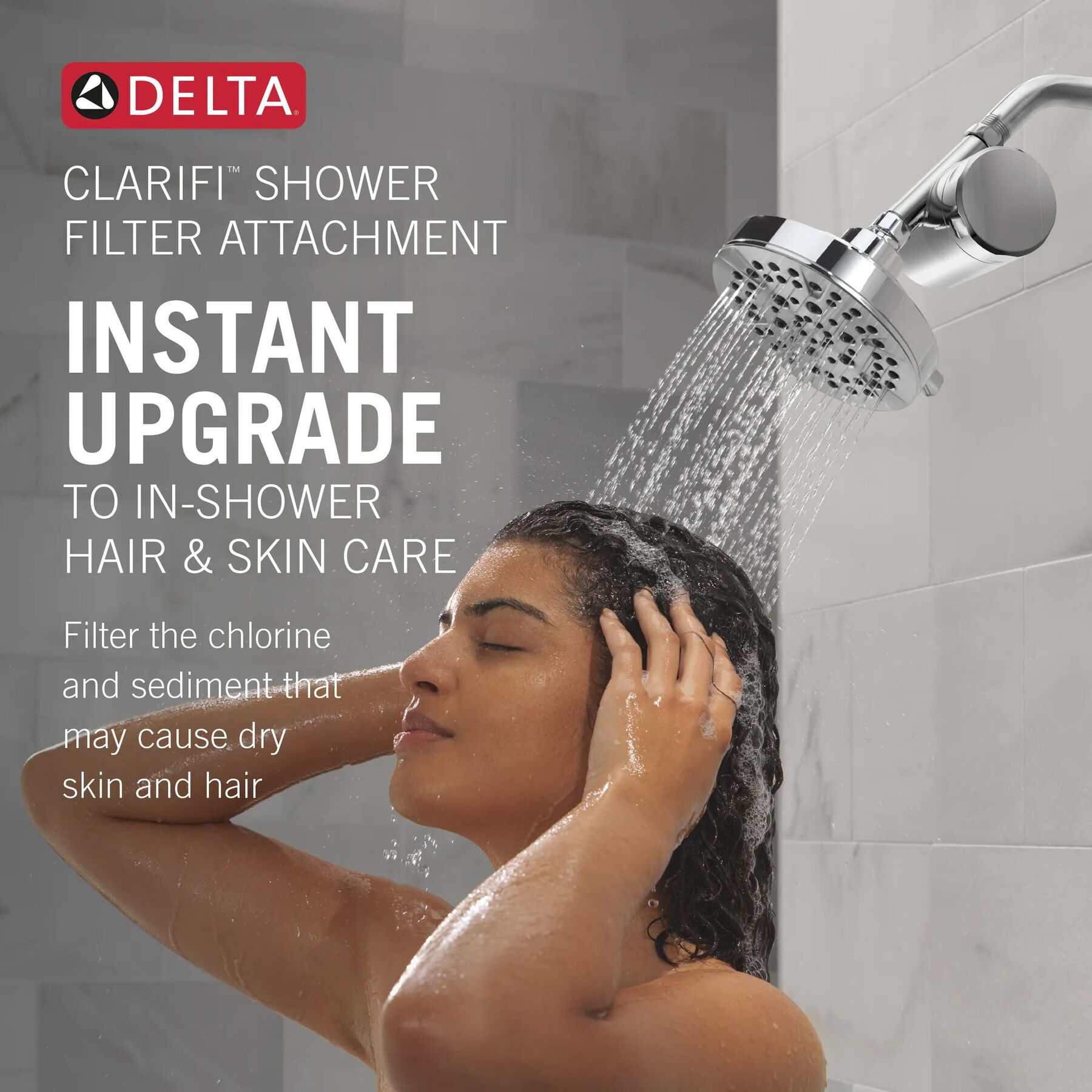 Standard Shower Filter with Shower Head Bundle