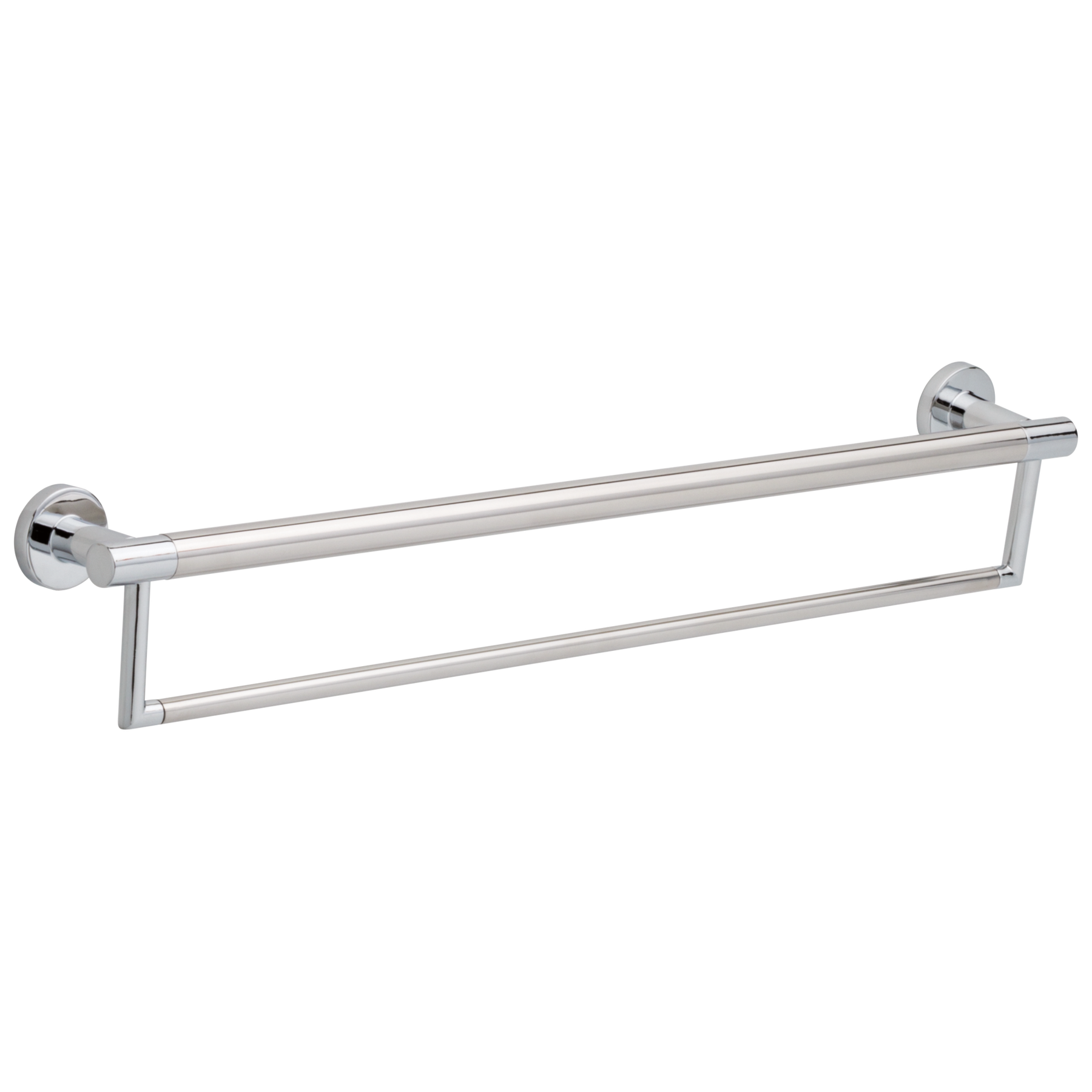 24" Contemporary Towel Bar with Assist Bar