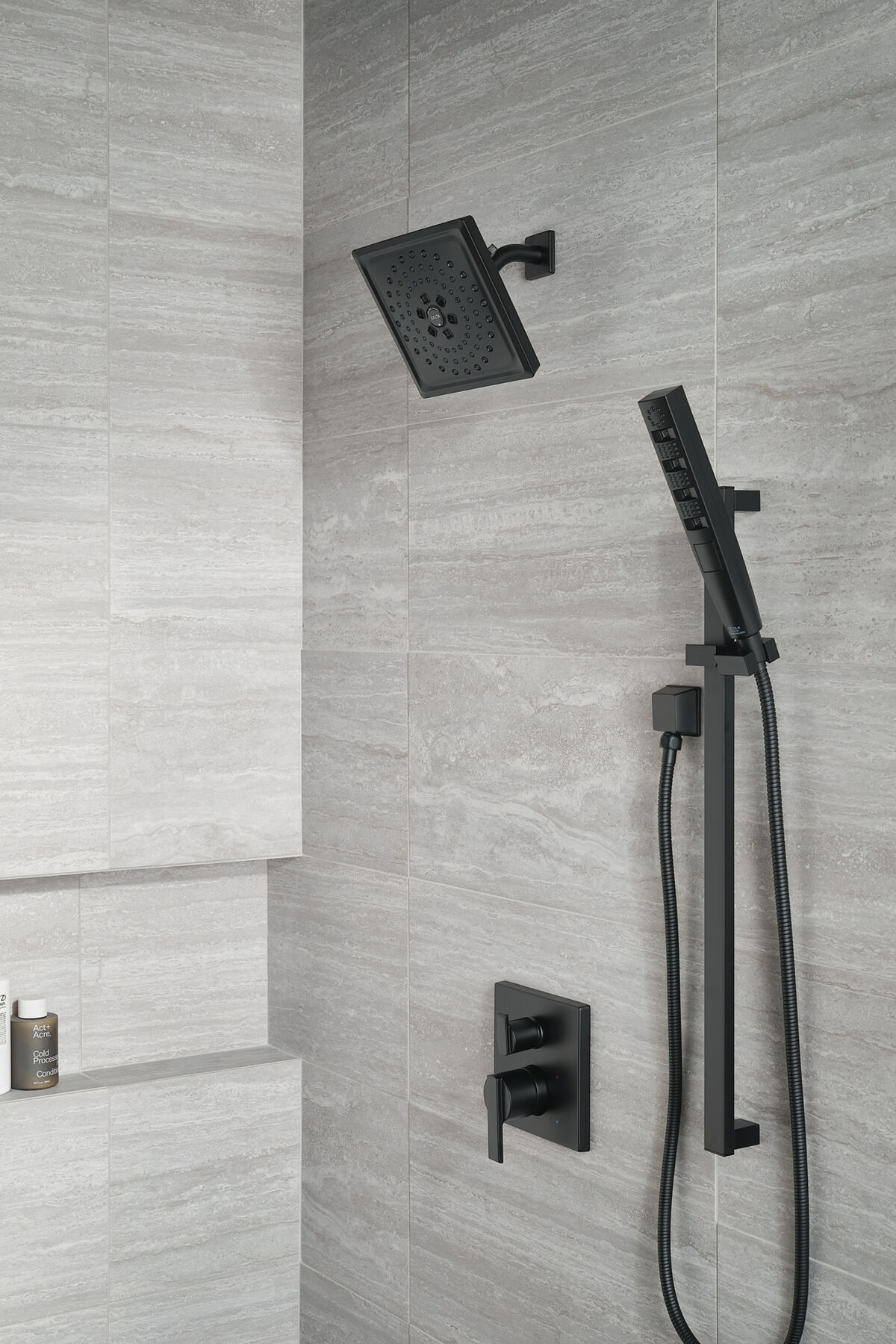 Angular Modern Monitor® 14 Series Valve Trim with 3-Setting Integrated Diverter, image 8