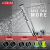 H<sub>2</sub>Okinetic® 4-Setting Wall Mount Hand Shower