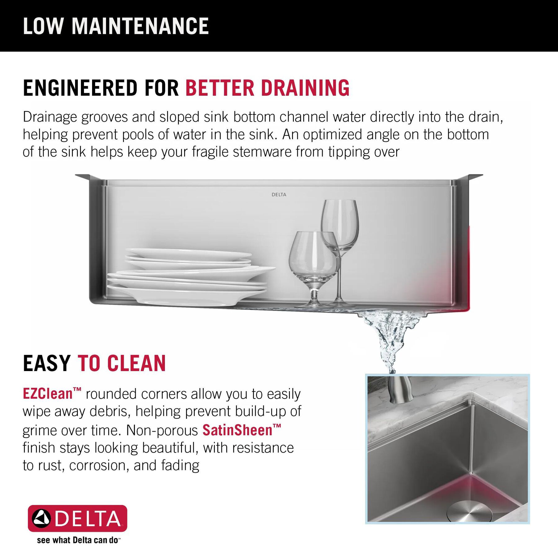 27&rdquo; Workstation Kitchen Sink Undermount Stainless Steel Single Bowl with WorkFlow&trade; Ledge and Accessories