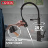 Single-Handle Pull-Down Spring Kitchen Faucet