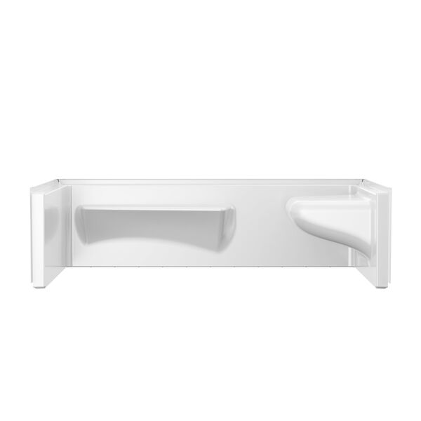 Procrylic Seated Shower Kit 60"x32" Left Drain