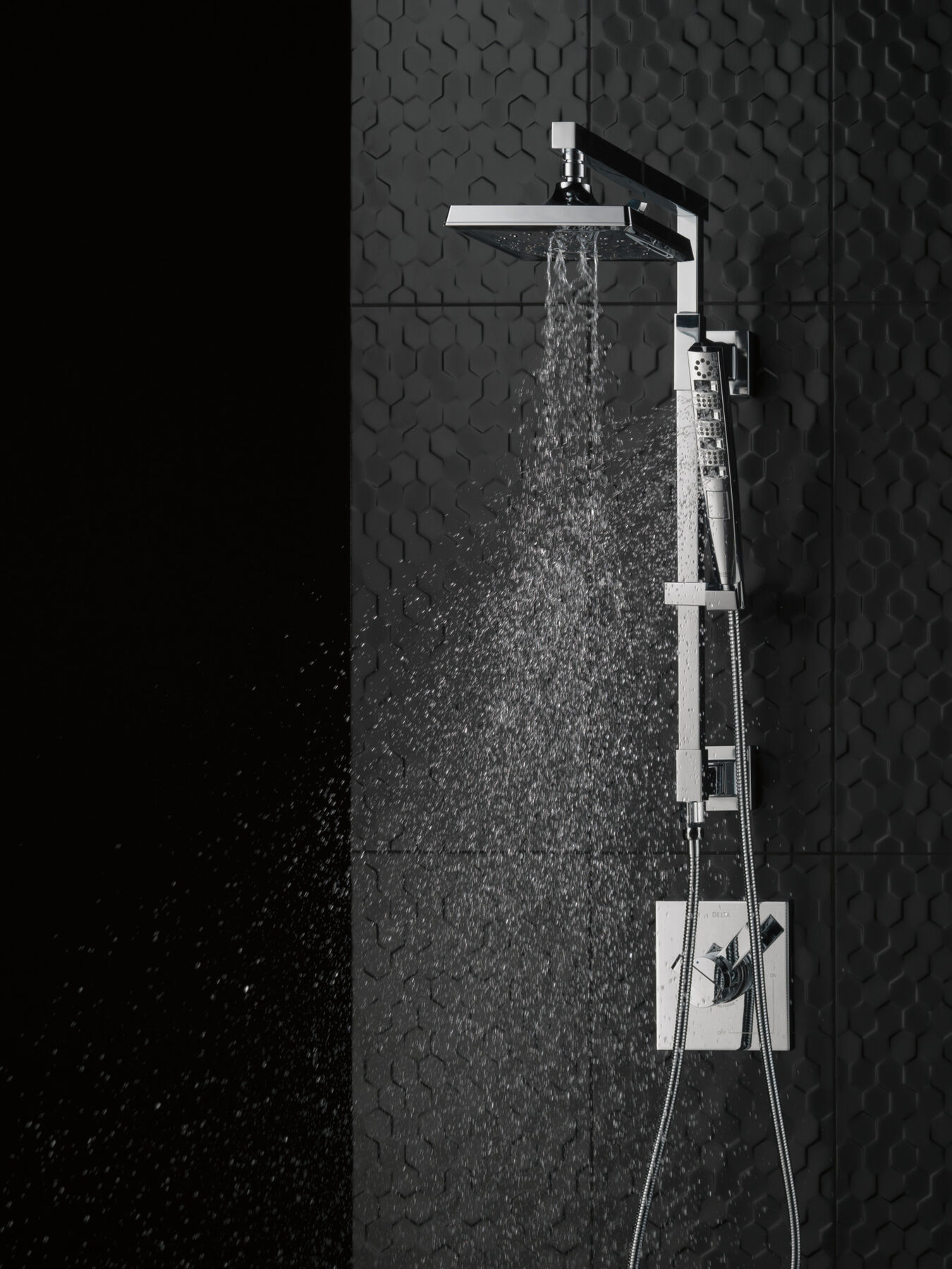 H2OKinetic® Hand Shower 1.75 GPM 4-Setting, image 3