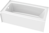 EverEdge Bathtub 60"x30" Left Drain