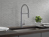 Single-Handle Pull-Down Spring Kitchen Faucet