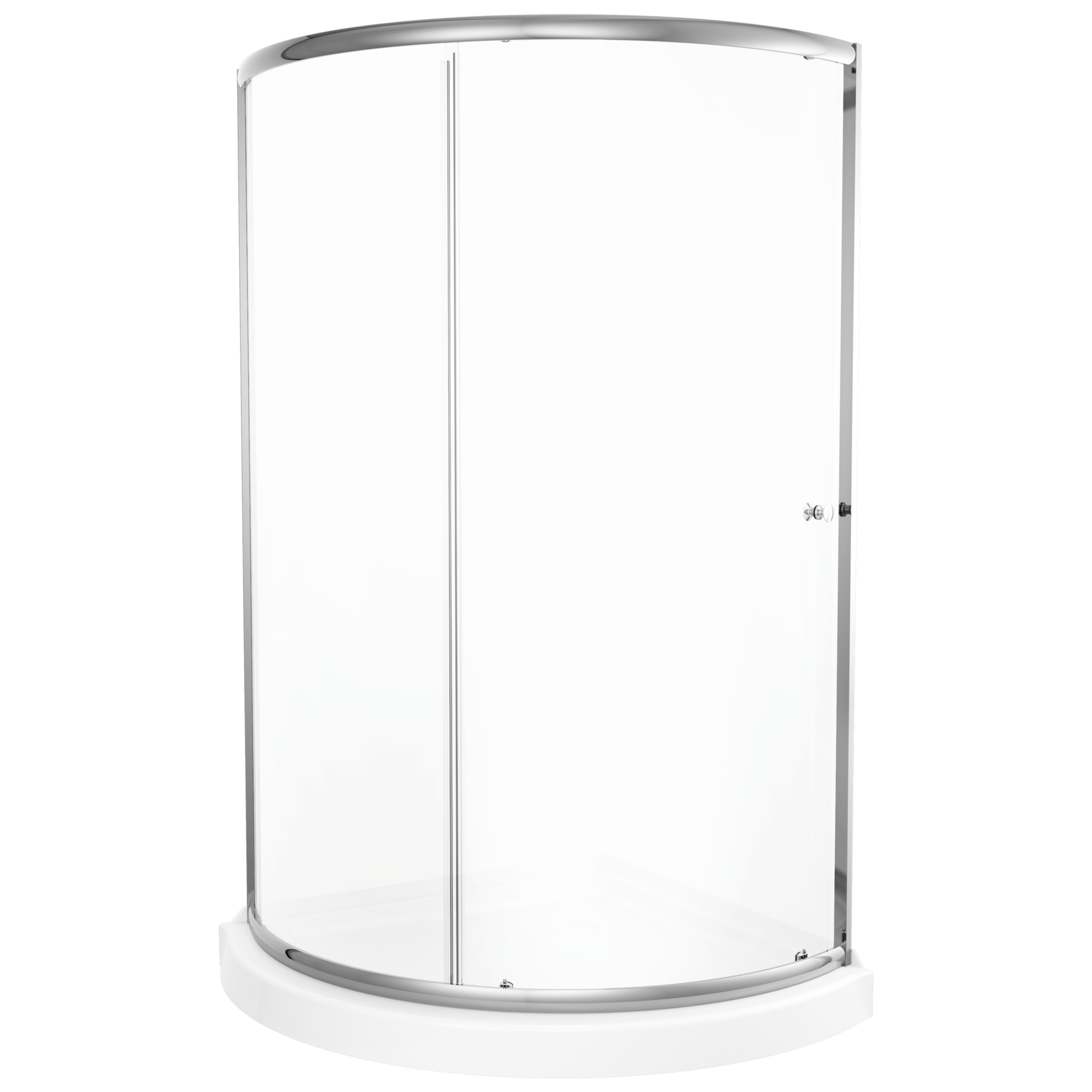 38" OPP Round Shower Enclosure Clear, image 5