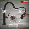 Single Handle Pull-Down Kitchen Faucet