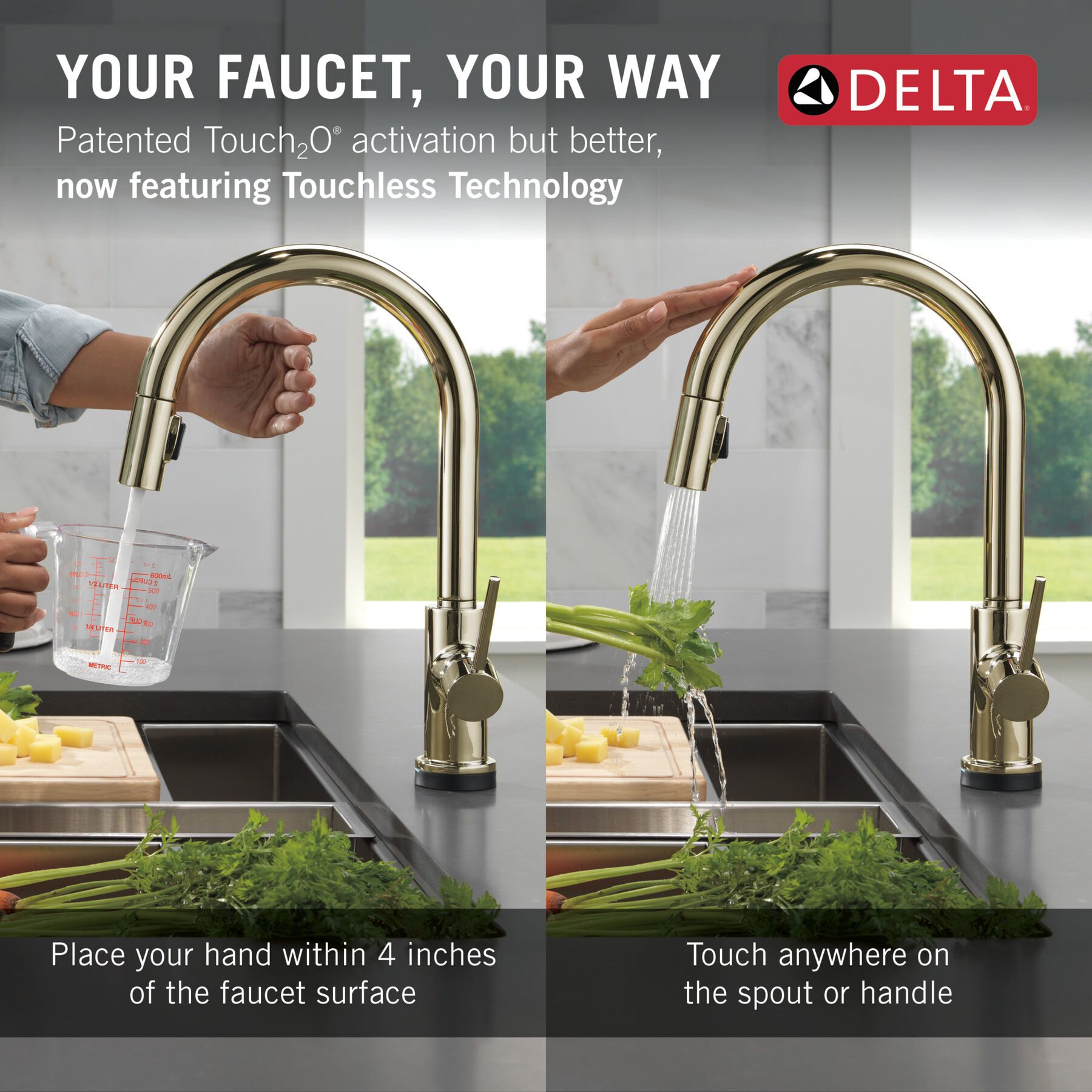 Touch<sub>2</sub>O&reg; Technology Kitchen Faucet with Touchless Technology, image 15
