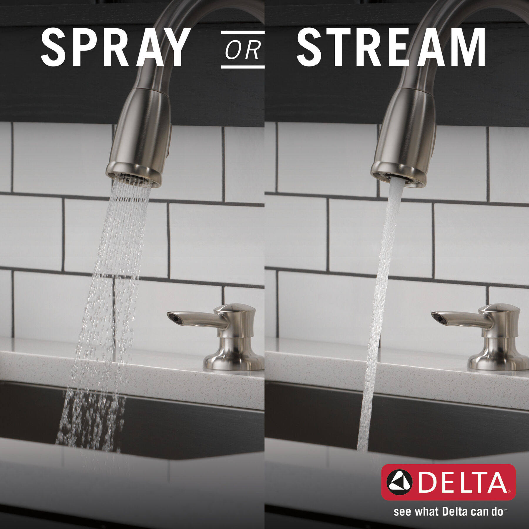 Pull-Down Kitchen Faucet 1L w/Soap (Recertified), image 7