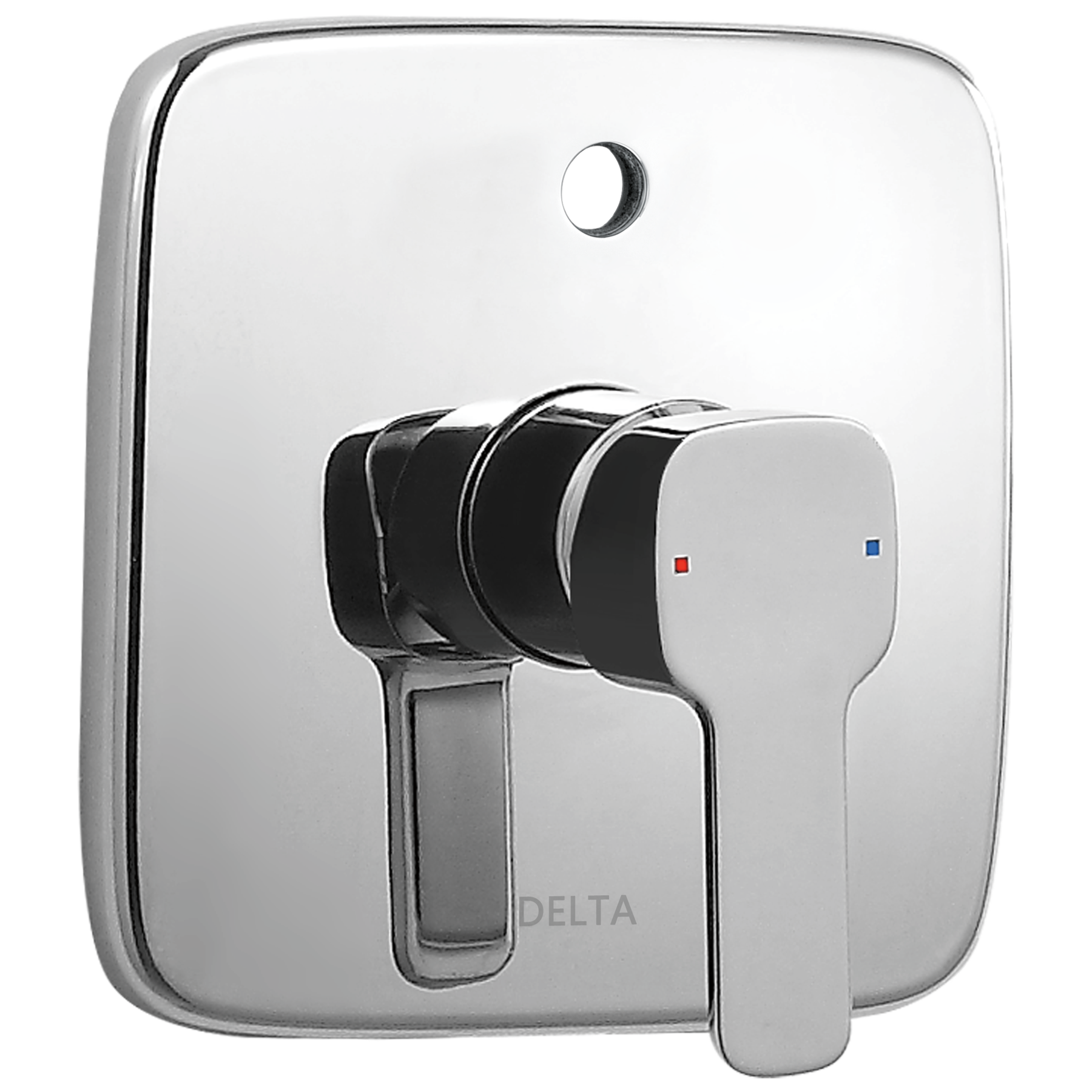 In Wall Shower Trim with Push Button Diverter